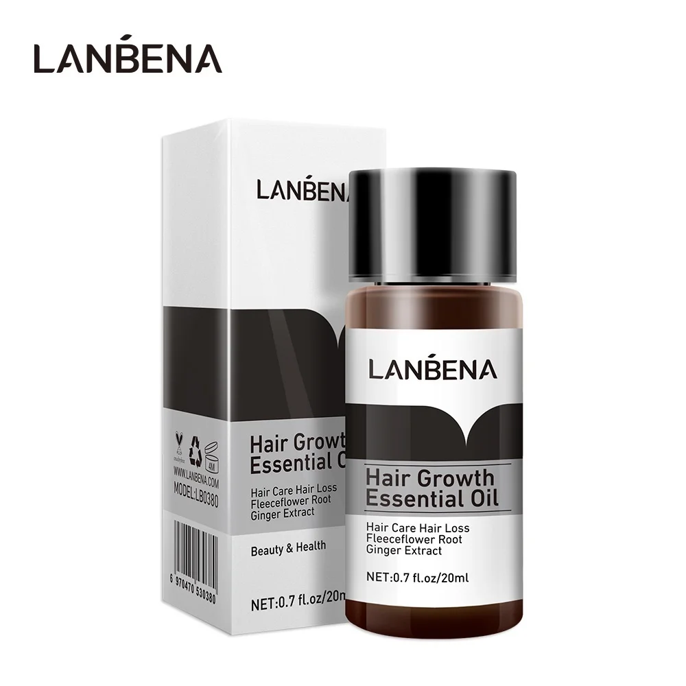 

LANBENA Hair Growth Essence Anti-Hair Loss Nourishing Hair Roots Hair Growth Treatment Essence Hair Oil Hair Lengthening 20ml