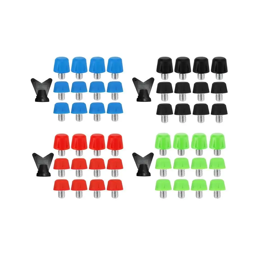 

Шипы для футбольных бутс, нейлоновые, с резьбой, противоскользящие, 8 мм, 10 мм, для футбольной обуви, для твердого грунта, для спорта