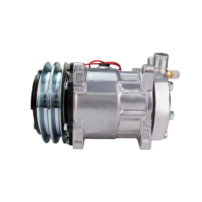 A/C compressor new Sanden 709 SD7H15 12V 24V COMPRESSOR 2groove V-blet pulley Universal