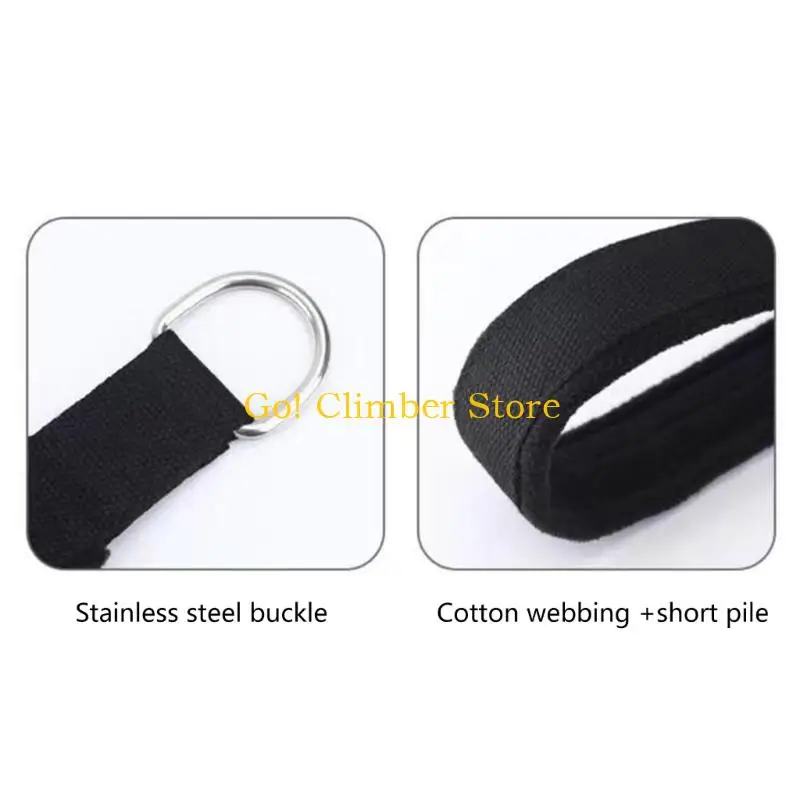 Q84C 2Pcs Adjustable Pilates Straps Workout Tools Home Gym Workout Belts Bands for Pilates Reformer Machine Easy to Install
