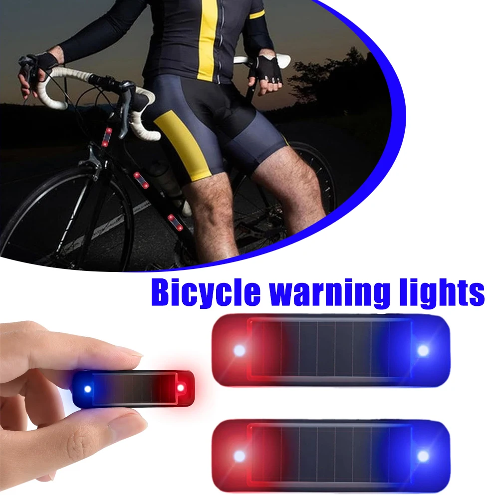 جديد الطاقة الشمسية تحذير ضوء لسيارات الدراجات النارية مصباح ليد جيب مؤشر في الليل الحذر ستروب تحذير ضوء مصباح جيد الإضاءة #1