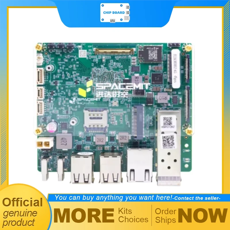 

Banana Pi SPACEMIT K3 Pico-ITX AI Board, RISC-V 60TOPS SBC with 8GB LPDDR5 for Edge Robotics