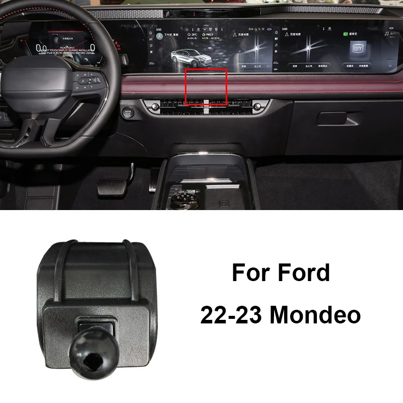 For Ford Mustang Explorer F-150 Mondeo Escort Focus Kuga 2005-2018 2019 2020 22 2024 Car Special Phone Holder Bracket Mount Base