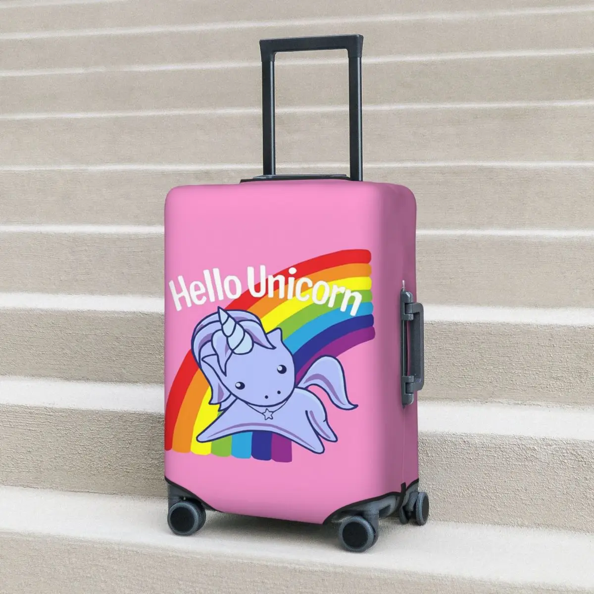 

Защитный чехол для чемодана Hello Unicorn, эластичные защитные чехлы для дорожного багажа на 18-32 дюйма