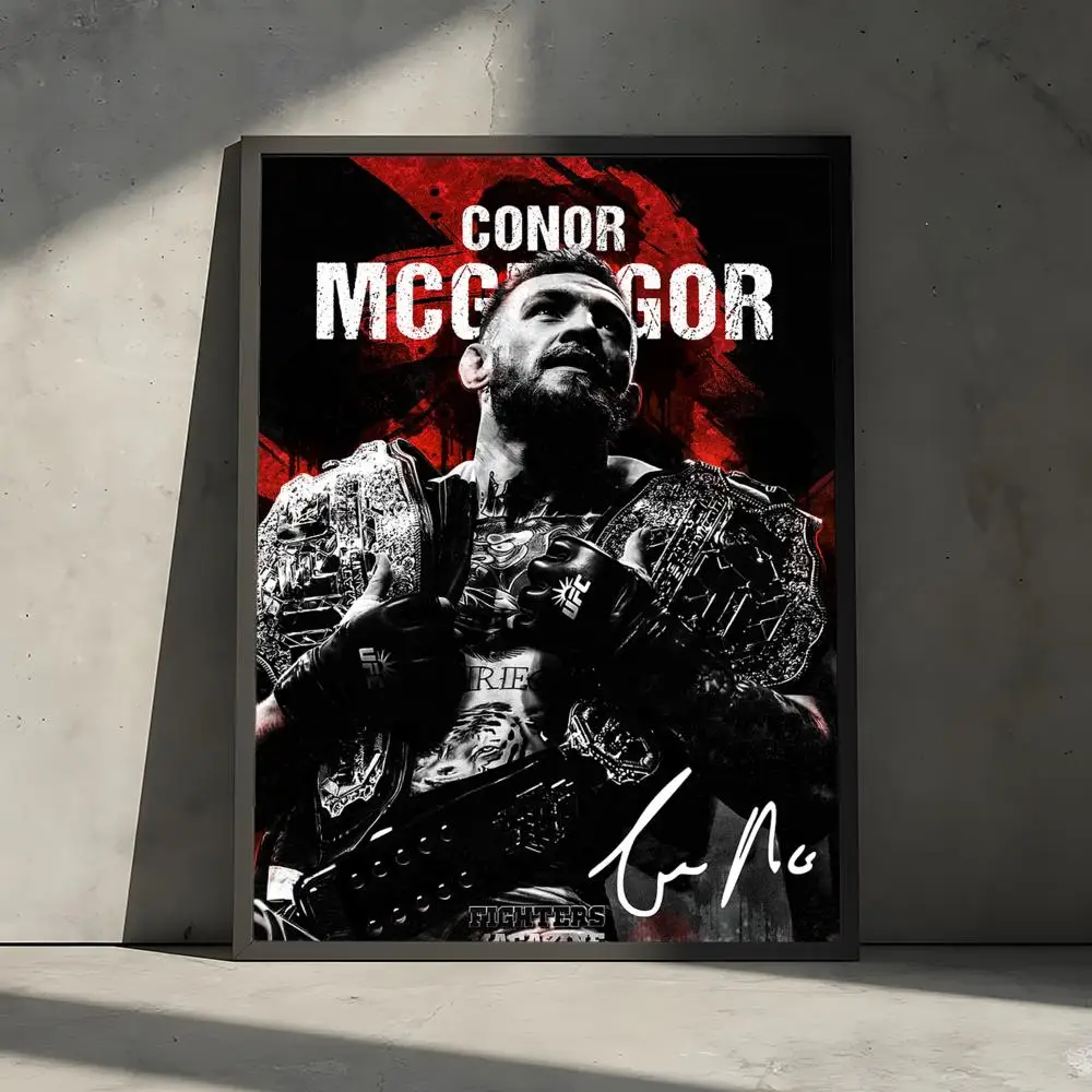 U-Ultimate Fighting Championship UFC Poster Big Wall Art For Decorating Bedrooms & Home Studies & Headboard Walls for Fans
