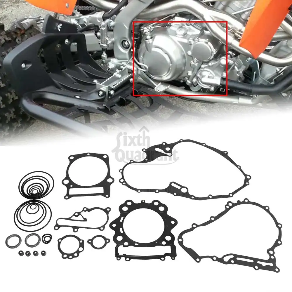 

Совершенно новый полный комплект прокладок двигателя для Yamaha Raptor 700 YFM700 YFM700R YFM700RSE YFM700RSP 2006-2014, аксессуары для квадроциклов UTV