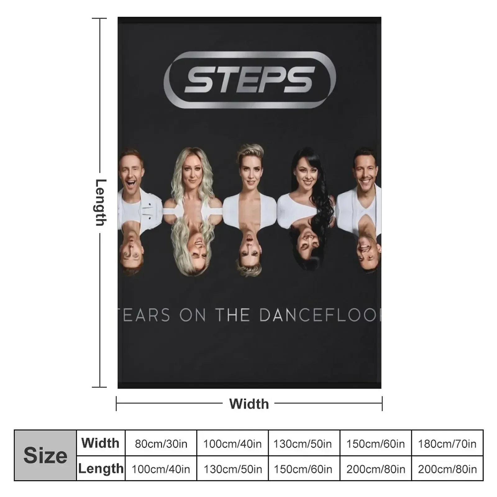 Steps Tears On The Dancefloor Album Throw Blanket heavy to sleep Heavy Sleeping Bag Designers Blankets