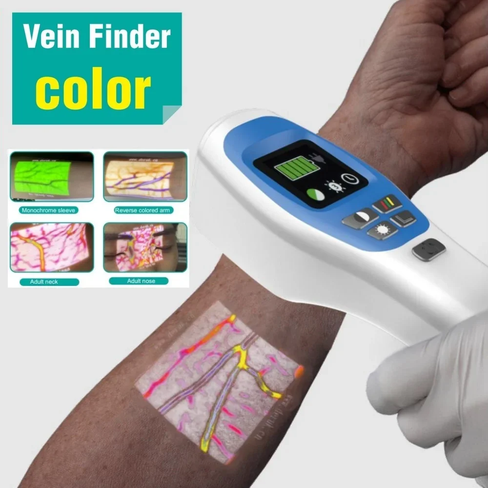 Multicolor Infrared Vein Finder Scanner Visible Blood Vessel Search Scanning Machine for Clinic Use Vein Finder Scanner
