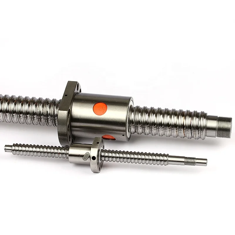 16mm Diameter Hiwin Mini Ball Screw, SFU1605 SFU1610 Precision Linear Motion Screw For CNC Machine