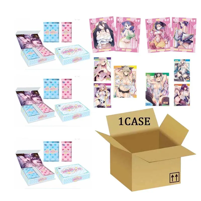 

Wholesales Goddess Story Collection Cards Booster A stunning young girl Anime 1case Board Games For Birthday Children