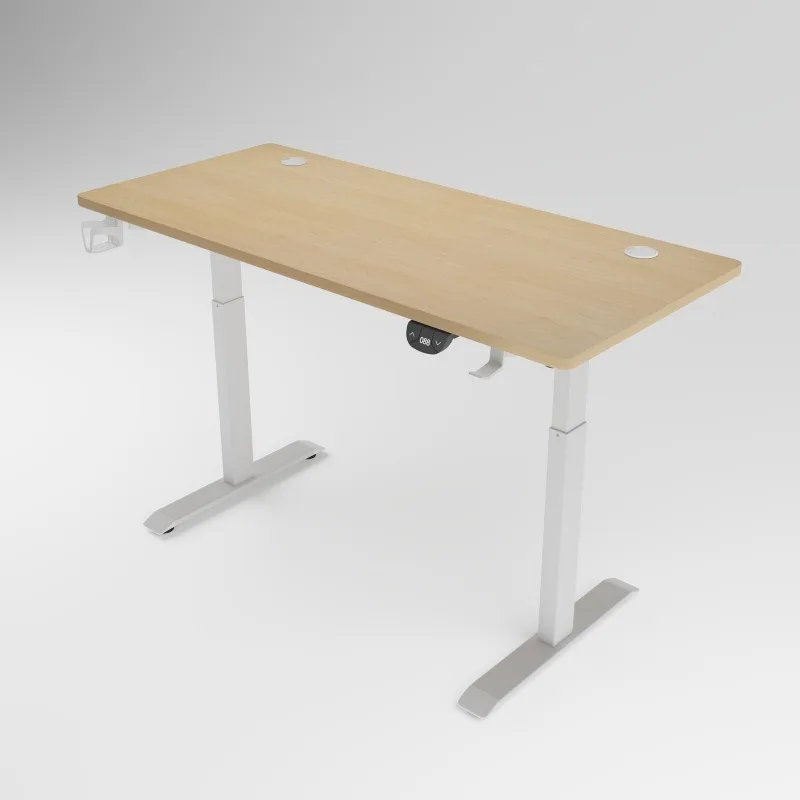 Office Furniture Automatic Computer Ergonomic Electric Table Extensible Adjustable Height Sit Stand Work Table Frame Desk
