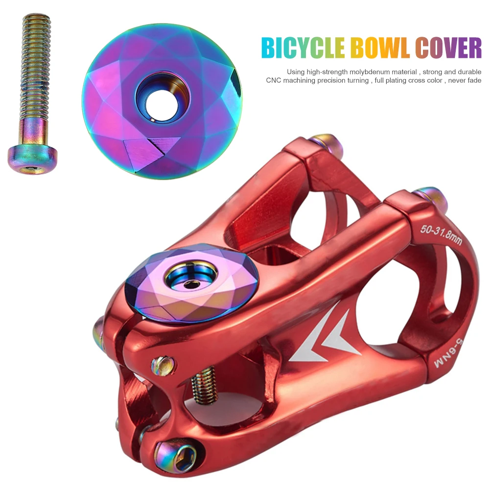 دراجة هوائية جبلية سماعة غطاء دراجة سماعة غطاء ل الطريق الجبلية دراجة غطاء الطاولة الألومنيوم الجذعية سماعة غطاء تغليف علوي