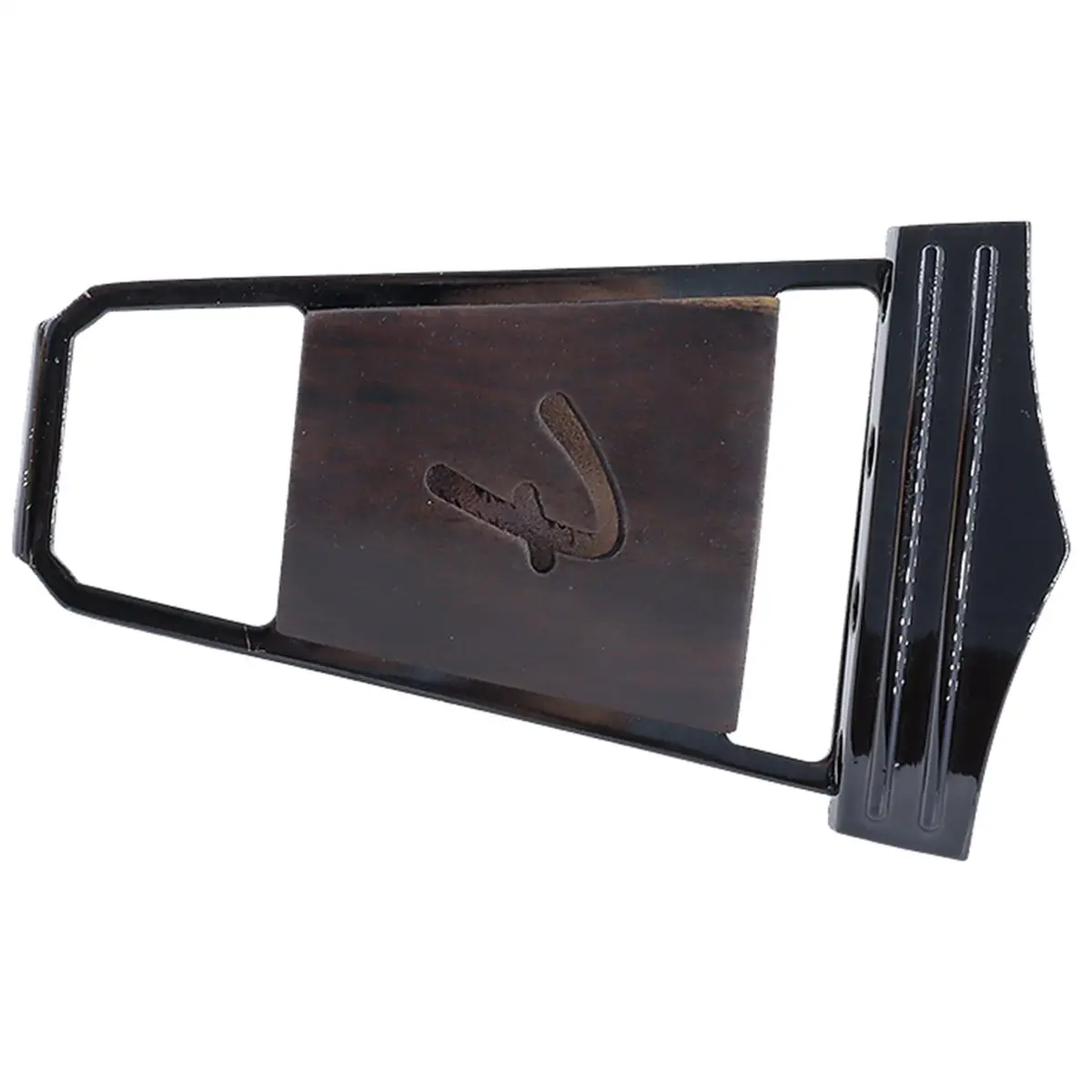 (ABHW) Pont de guitare à 4 cordes avec cordier trapèze pour remplacement de guitare jazz archtop