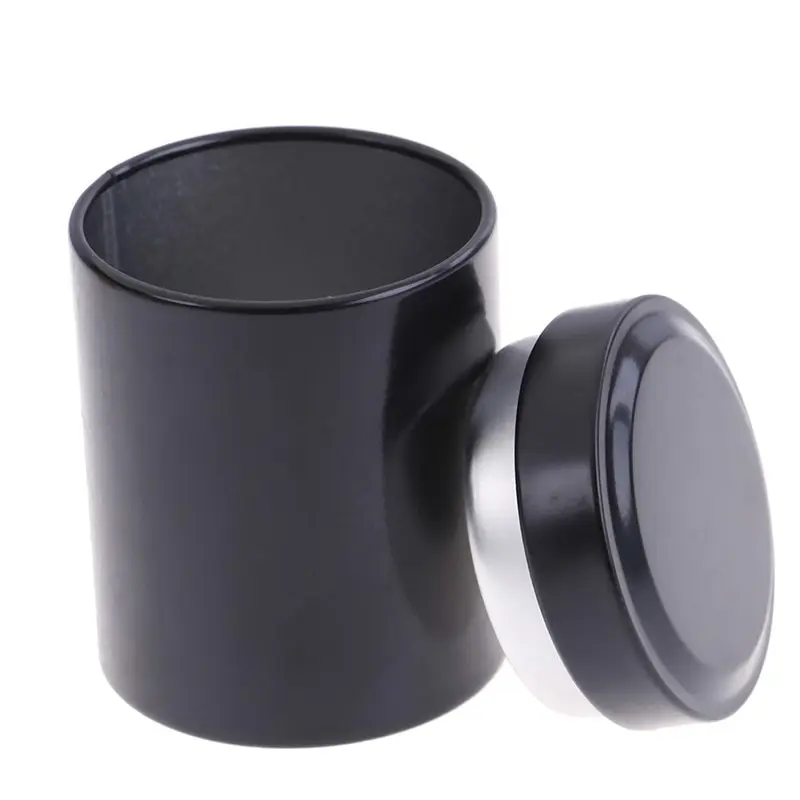 3 colors Portable Stash Jar Seal Spice Organizer Storage Mini Tea Can Smell Proof Container Metal Herb Stash 4.5cm*6.1cm