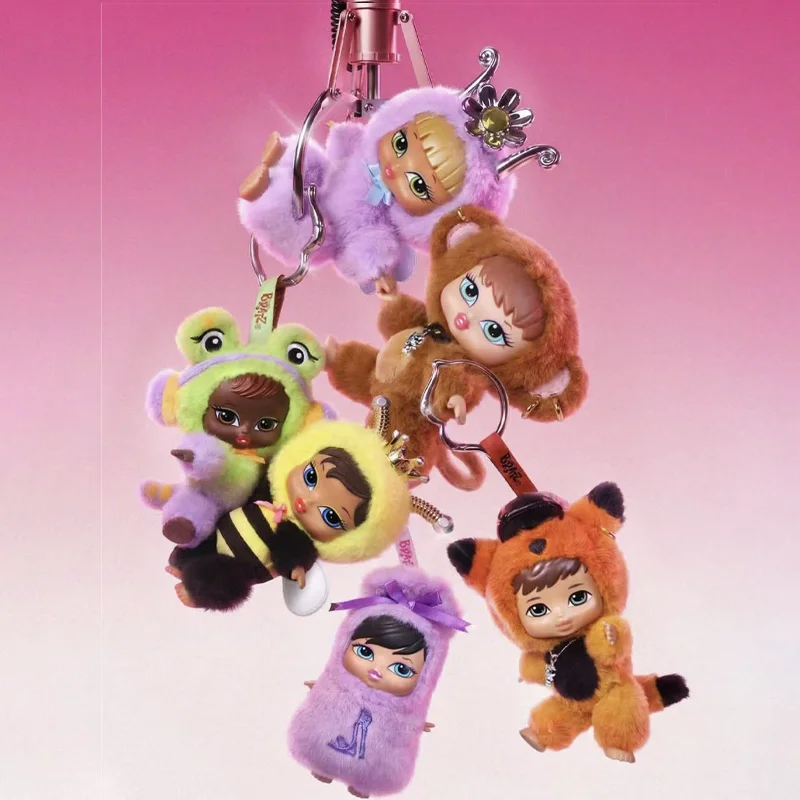 Original BRATZ Bratziez Bestiez Series Vol.3 Blind Box Doll Keychain Collectible Desktop Ornament Toy Display Set Girl Boys Gift