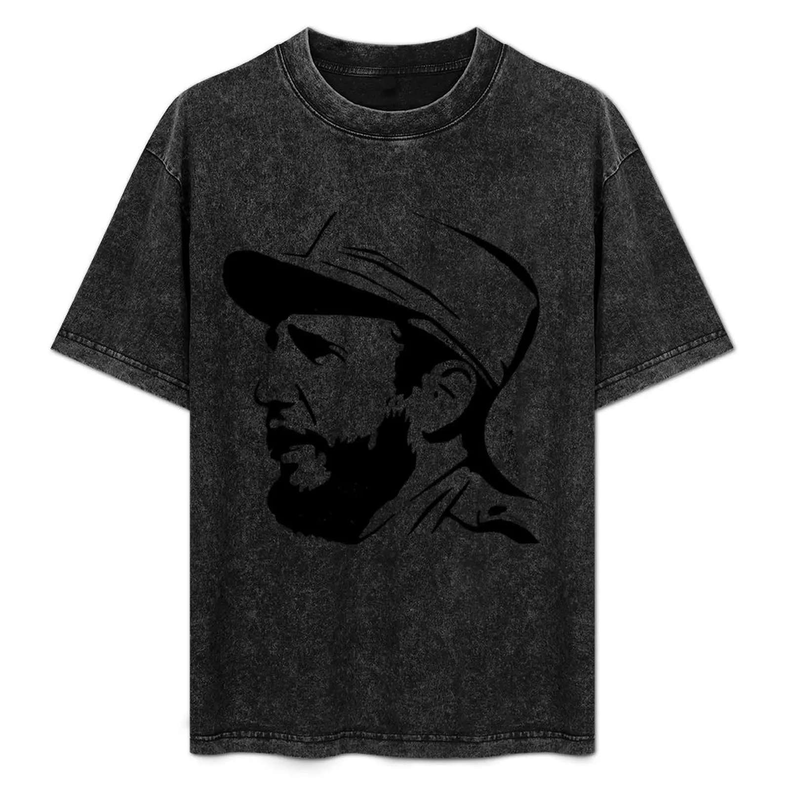 

Fidel Castro in Black. T-Shirt summer tops anime t shirts mens graphic t-shirts big and tall