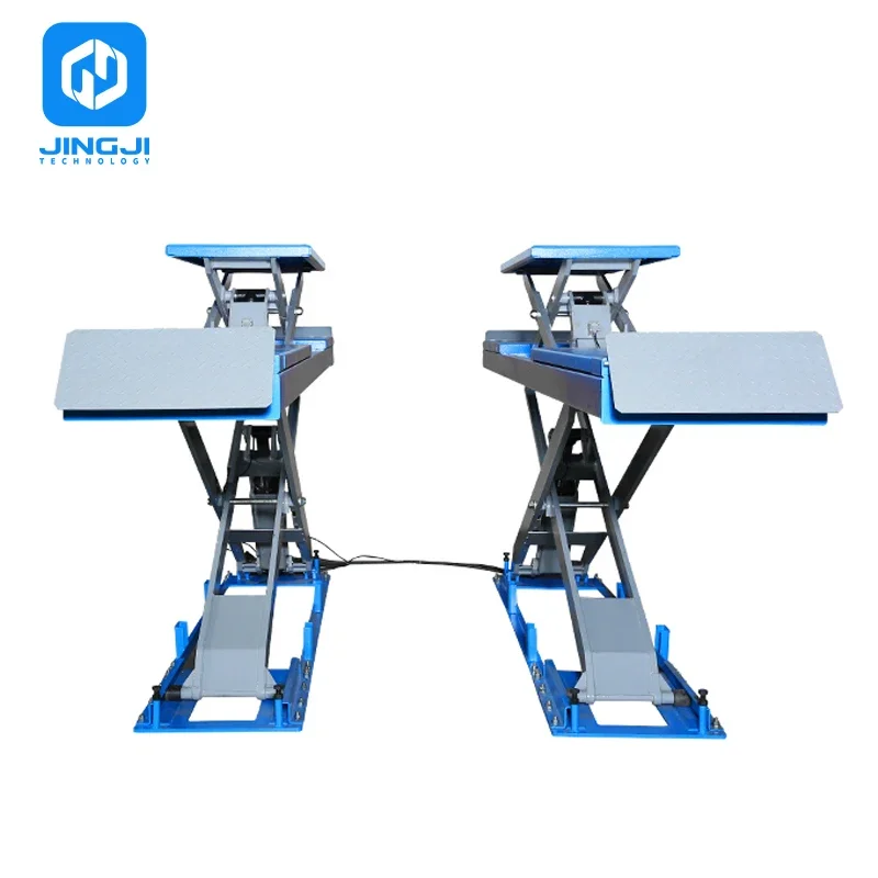 Car Hoist Mid Rise Scissor Auto Lift 3000kgs Car Lift Vehicle Hoist For Auto Repair Workshop Equipment