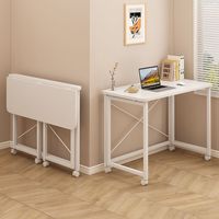 Folding Dining Table Portable Space Saving Small Apartment Multi Use Computer Desk Bedside Modern Affordable Home Furniture