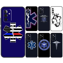 Emergency Medical Star of Life Case For Samsung Galaxy A32 A52 A12 A14 A34 A54 A51 A71 A15 A25 A35 A55 A53 A33 A13 Cover