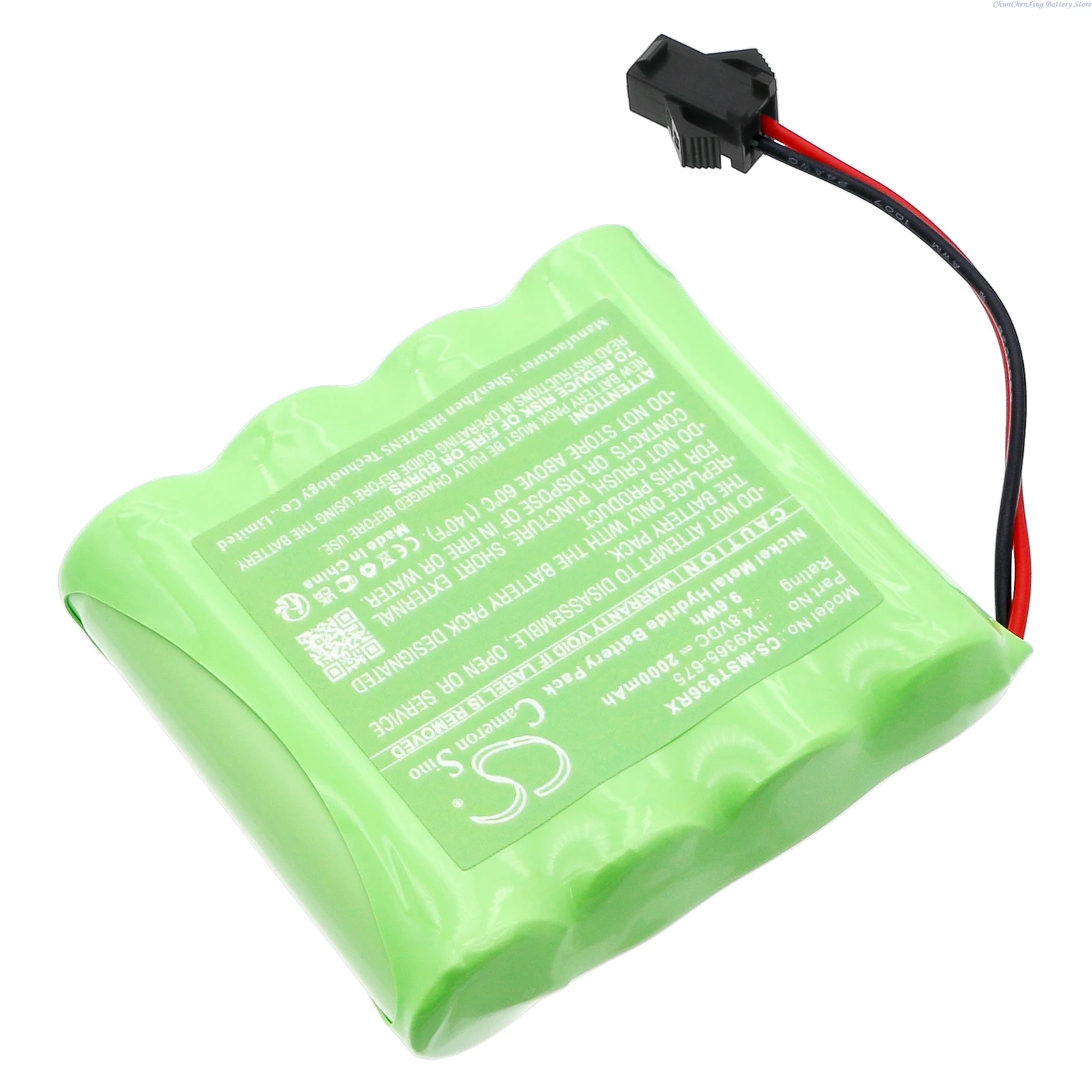 

Cameron Sino 4.8V 2000mAh Replacement Cars Battery NX9365-675 185824 for Monster Truck Rock Crawler