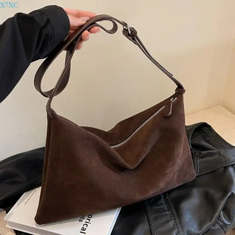X7XC Shoulder Bag PU Underarm Bags Sophisticated and Practical Handbag for Women