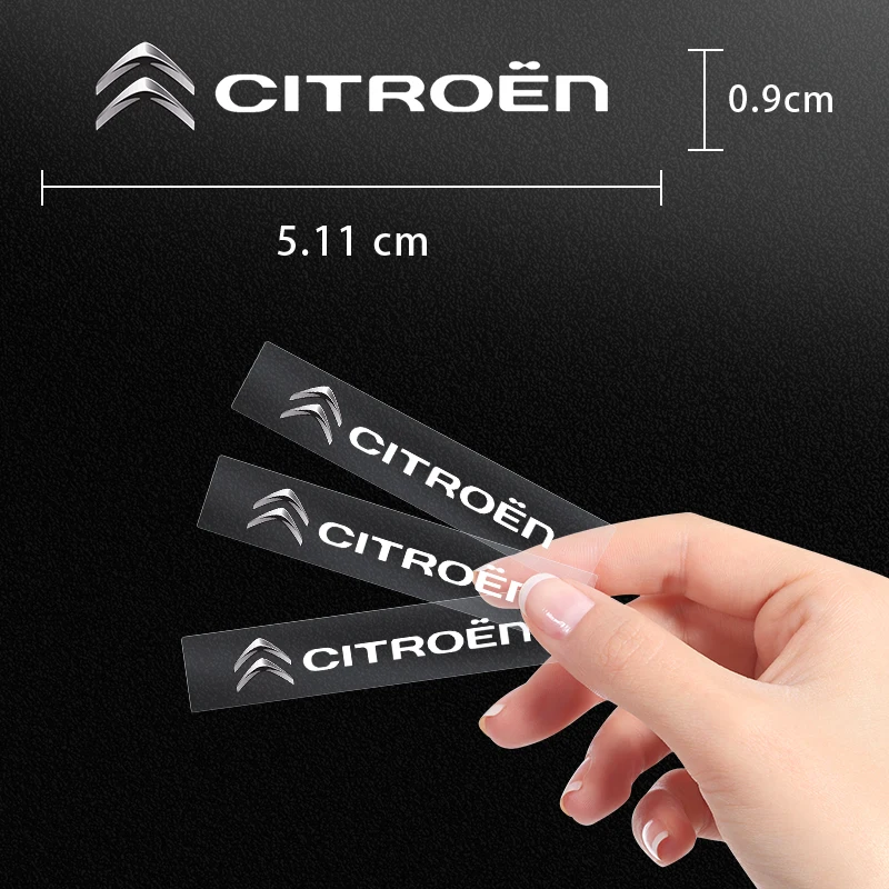 Car Interior Random Stickers Car Steering Wheel Decals Car Goods Fit Citroen C4 C3 Aircross C5 Aircross C1 DS5 Berlingo Jumper