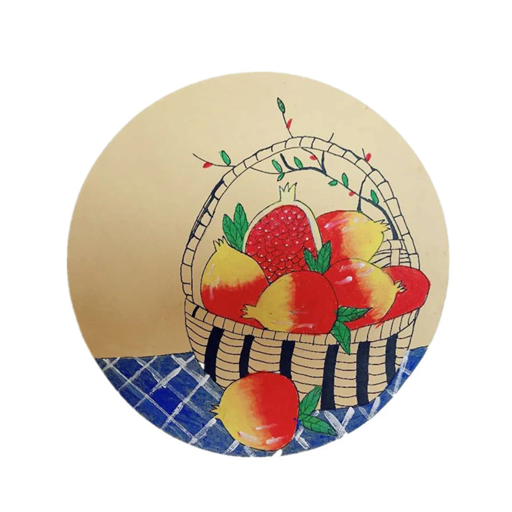 ورق رسم دائري سميك 25 ورقة قطر 36 سنتيمتر للرسم مشاريع الحرف اليدوية تتحمل تمزيق ورق الرسم #2