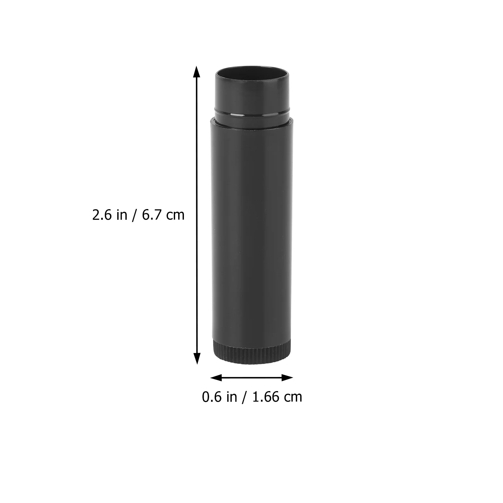 25 uds 5G tubos vacíos de bálsamo labial contenedores de plástico transparente para almacenamiento de cera de lápiz labial caja de tubo recargable contenedor de brillo de labios