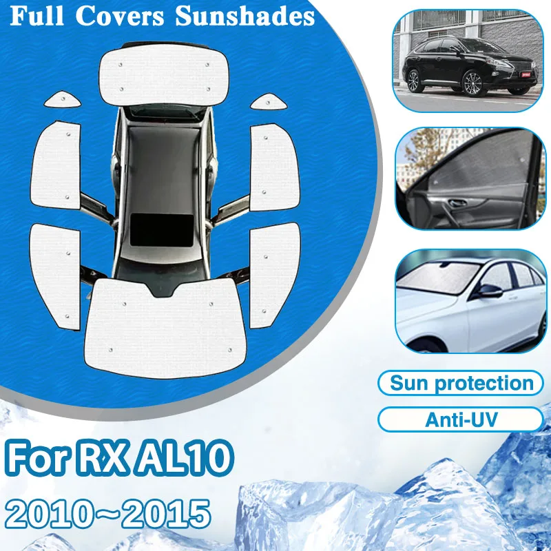 

Full Coverage Visor For Lexus RX AL10 270 300 350 300h RX270 2010~2015 2011 2012 2013 Heat Insulation Sunshade Car Accessories