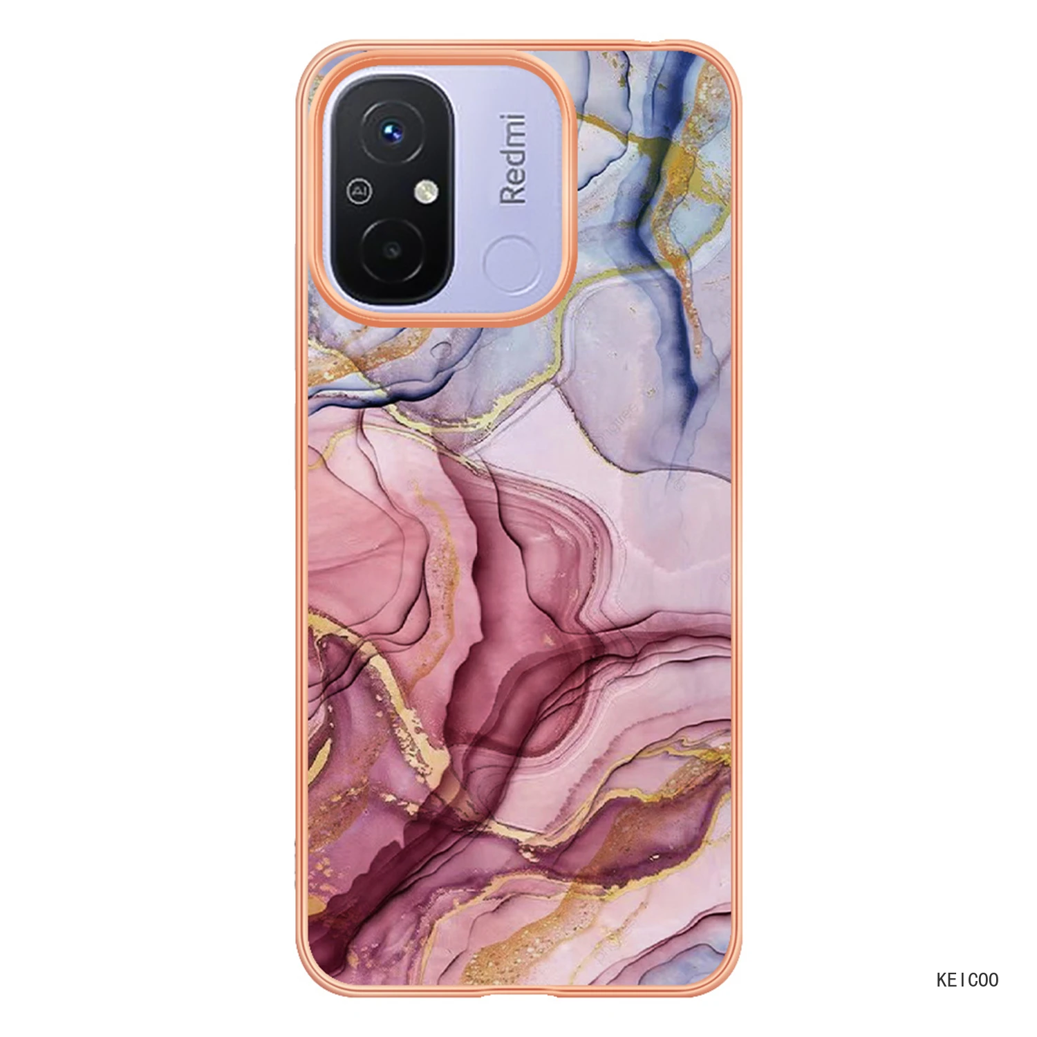 Soft TPU Husing For Xiaomi Redmi 12C 11A K60 12 C 11 A K 60 4G 22120RN86G 22120RN86C Marble Phone Case Simplicity Book Cover