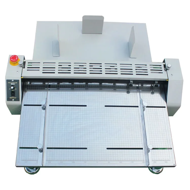

Desktop Electric Manual Feeding Paper Creasing Perforating Machine Paper Scoring Machine