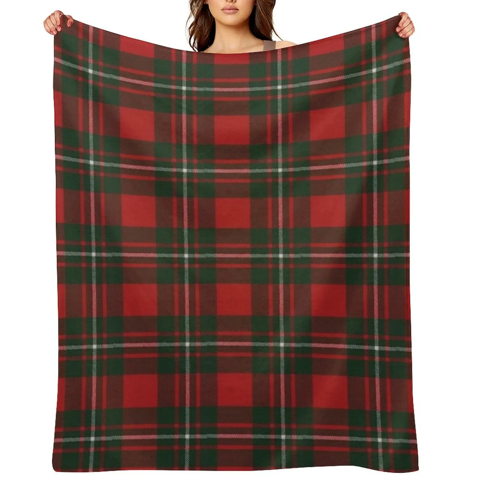 

MacGregor Modern Scottish Tartan Throw Blanket Thin blankets ands Single Decorative Beds Blankets