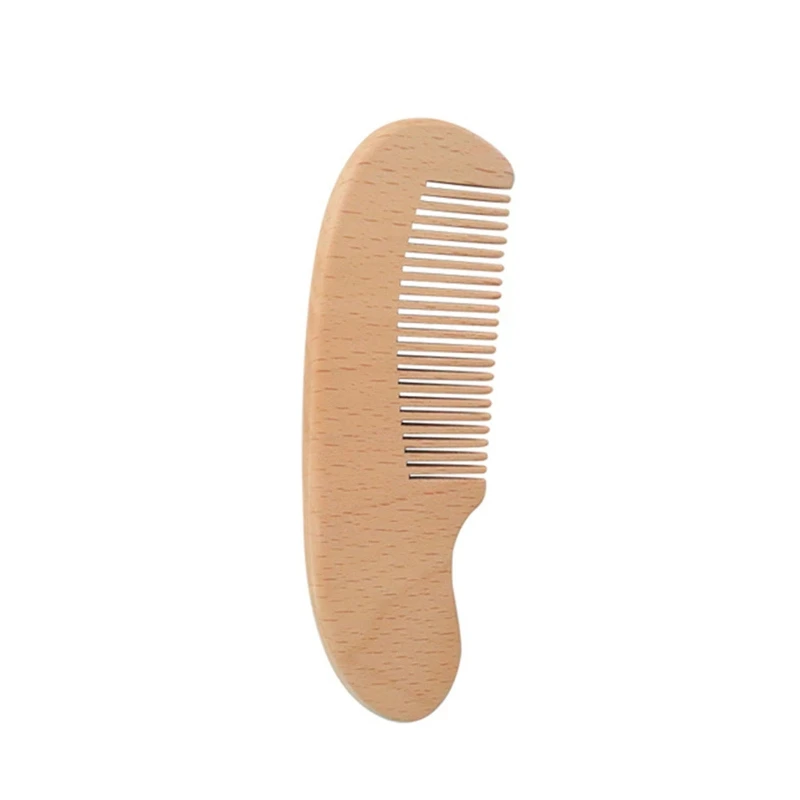 Baby Hair Comb 3pcs/set Beech Wool Hair Brush for Head Comb for Head Massager for Newborn Baby Girls Boys Baby Shower