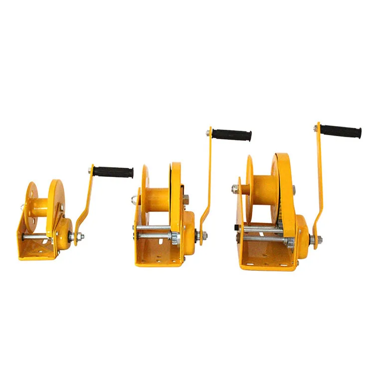 1200LBS Self Locking Hand Operated Cable Wire Capstan Manual Winch