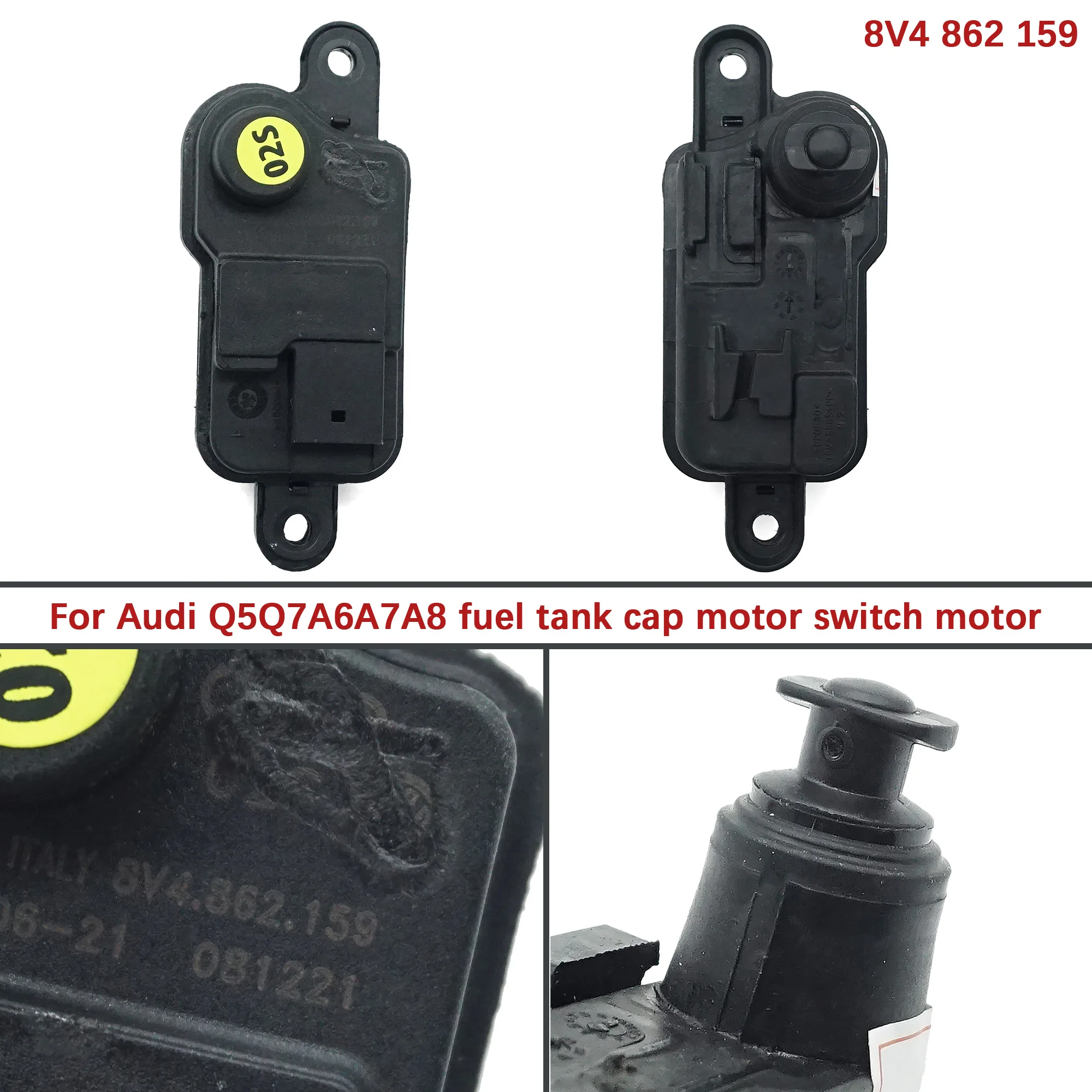 For VW Audi Seat Skoda servomotor actuator fuel flap fuel cap 8V4 862 159 8V4862159