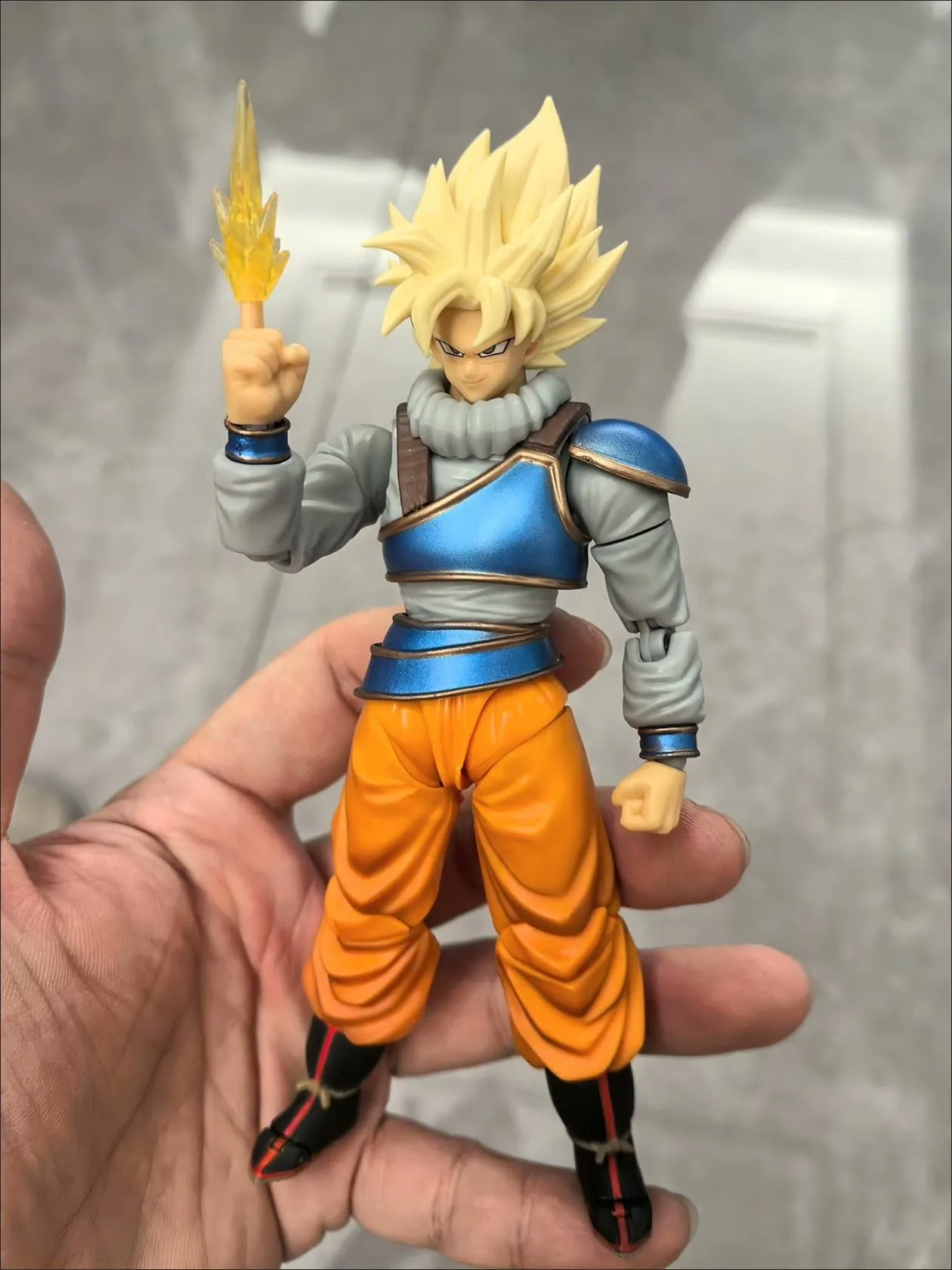 E & C Dragon Ball Z SHF Instant Transmissie Son Goku Chibi Dam'z Kleding Gemodificeerde Onderdelen Accessoires Anime Action Figure Speelgoed