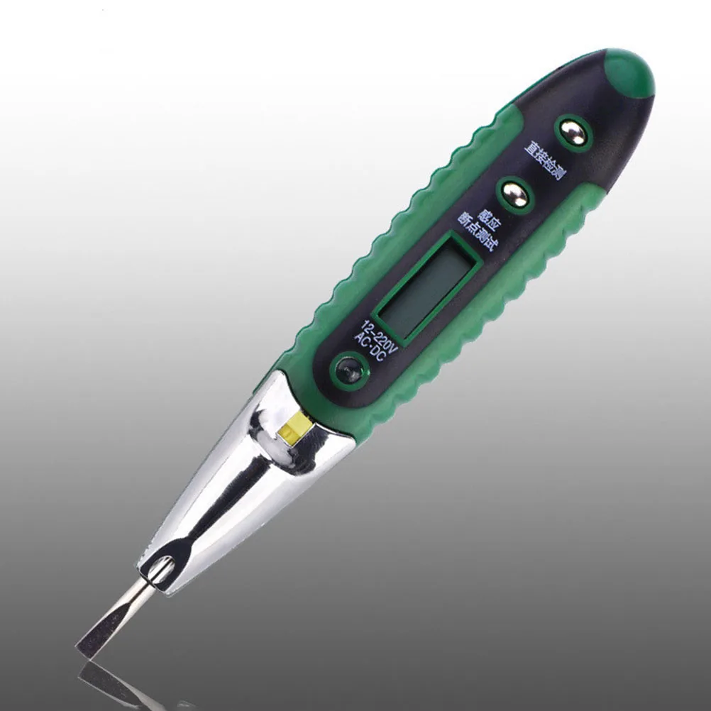 

Digital Voltage Tester Pen Premium Plastic Metal Practical Meter Range Voltage Test Electric Induction
