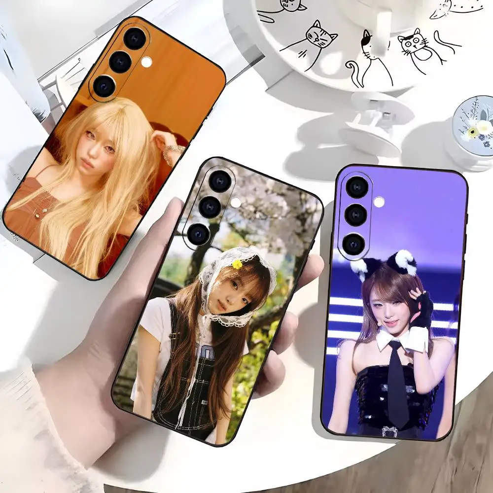 YENA Choi Ye-na catch catch Phone Case For Samsung Galaxy A73,A72,A71,A70,A53,A52,A51,Others Soft Black Cover