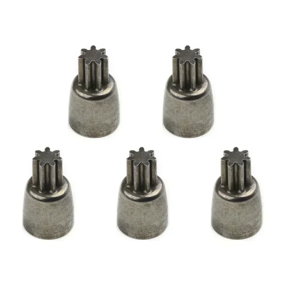 

Brand New High Quality Gear Motor Metal Power Tools Set 4.98mm Shaft Diameter 5Pcs Sleeve 7 Tooth 7T Accessories