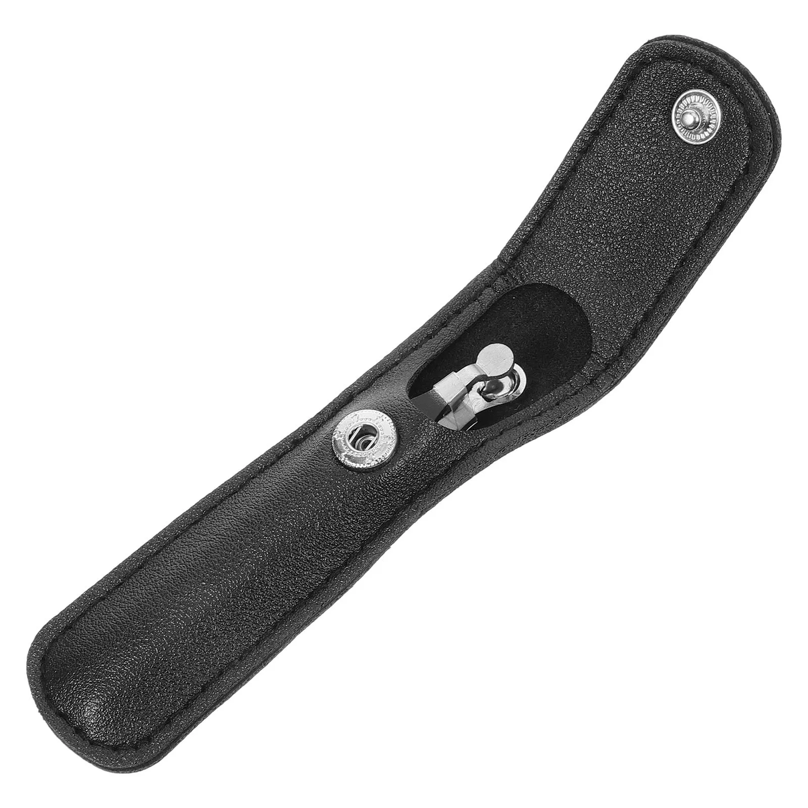 مجموعة واحدة من ماكينة تشذيب شعر الأنف من الفولاذ المقاوم للصدأ، متعددة الأغراض، ماكينة قص الحواجب والشارب، تصميم دائري، تخزين متين