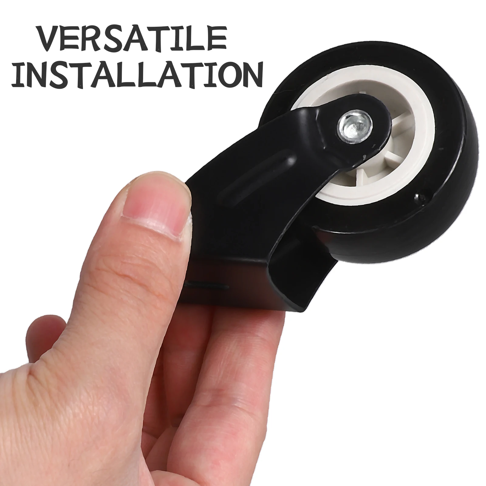 

4pcs Door Support Wheels: Sliding Closet Door Rollers Furniture Caster Pulley For Bedroom Study Barn Hardware Replacement