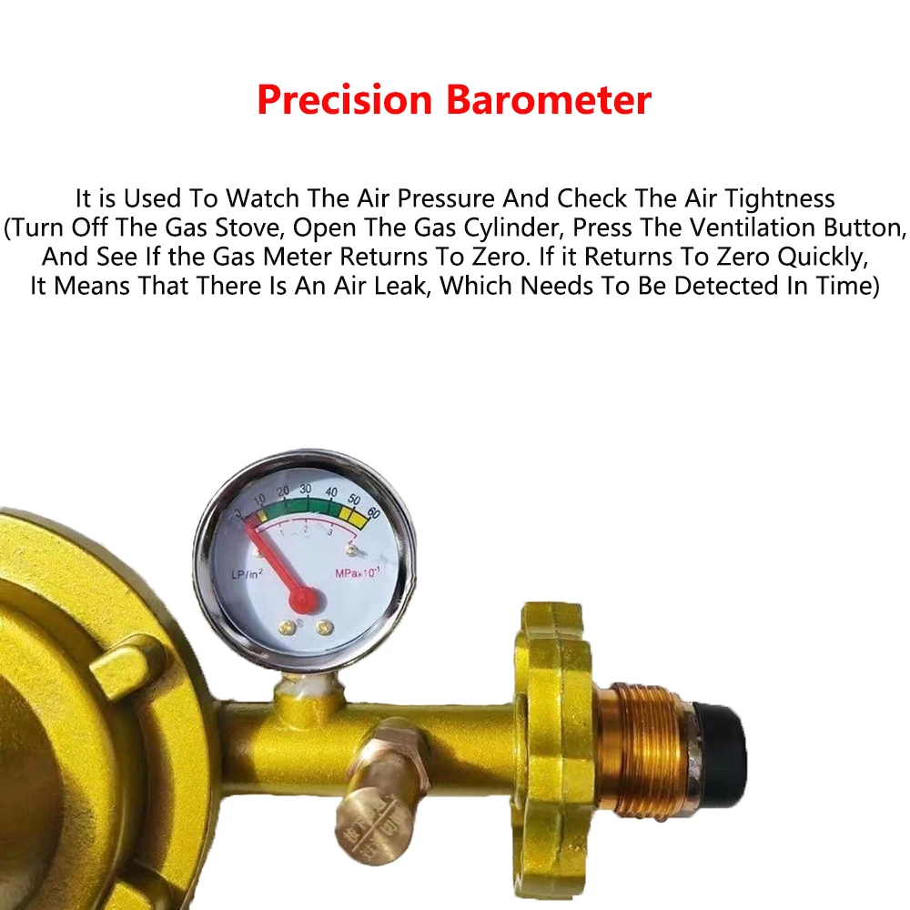 Explosion-Proof Gas Valve Household Constant Pressure 0.6 Liquefied Gas Decompression Natural Gas Pressure Regulating Valve