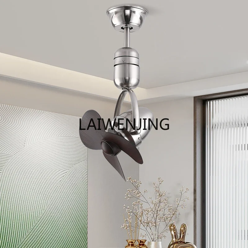 MJY mini fan silent study kitchen bar wall hanging dual-purpose ceiling fan