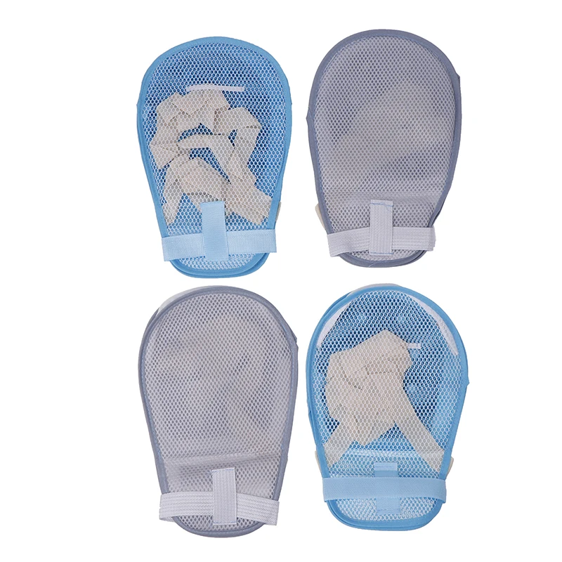 Finger Control Restraint Gloves Hand Protection Mitts Anti Scratch Fixed Glove For Elderly Patient  Care Tool