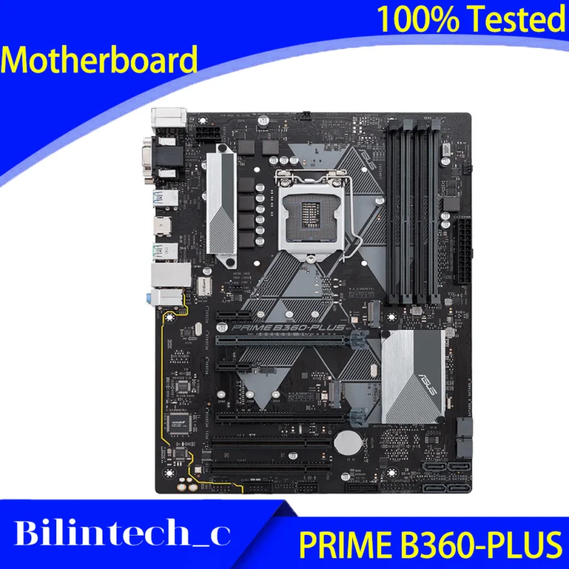 FOR ASUS PRIME B360-PLUS Motherboard Supports DDR4 HDMI 64GB 1151PIN USB 3.0