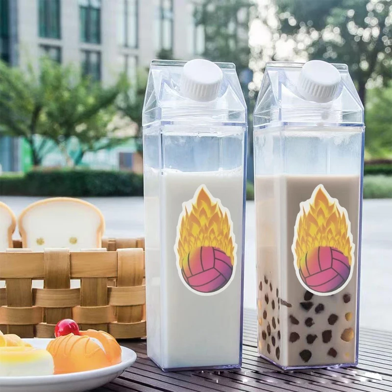 Sports water bottles cups boys plastic leak-proof primary school students portable summer girls children's handy kettle bottle