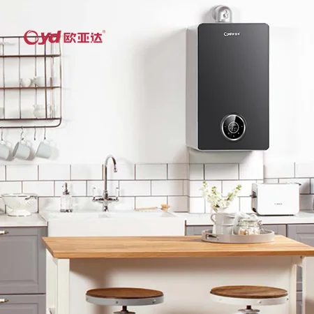 Caldera combinada eléctrica de 8kw para radiador doméstico con agua caliente instantánea