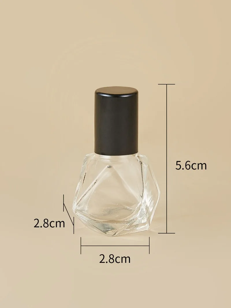 8ml tragbare Glas walze ätherische Öl Parfüm flaschen reisen nachfüllbare Rollerball Fläschchen Rolle auf Flaschen für Reise Bär geformt – Detail 10