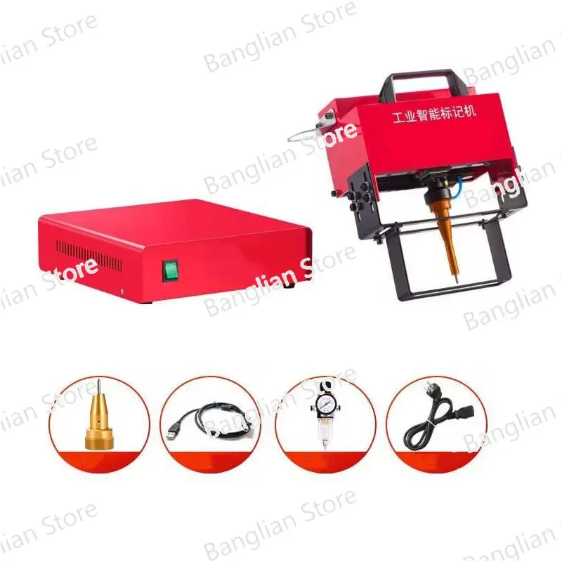 Marking Machine Portable Metal Pneumatic Dot-Pin Marking Machine for (100*20Mm) Frame Marking Machine Chassis Number 220V/110V