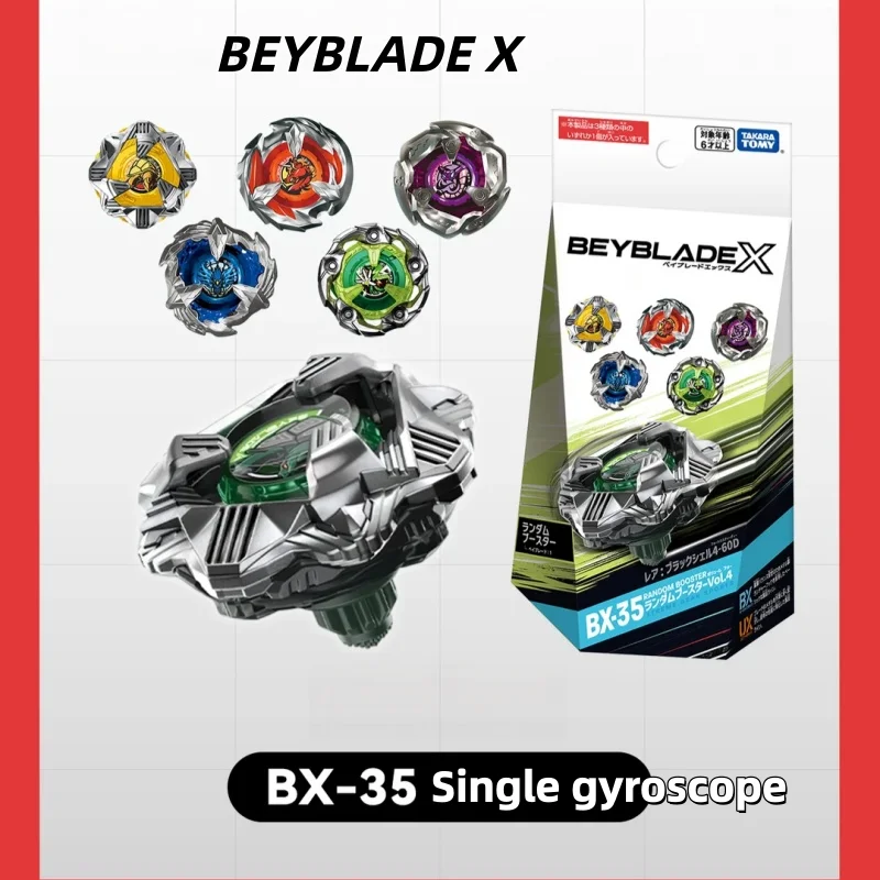 Beyblade X Bx-35 Auténtico en Stock, Paquete Confirmado 4-60d Bakuten Shot,